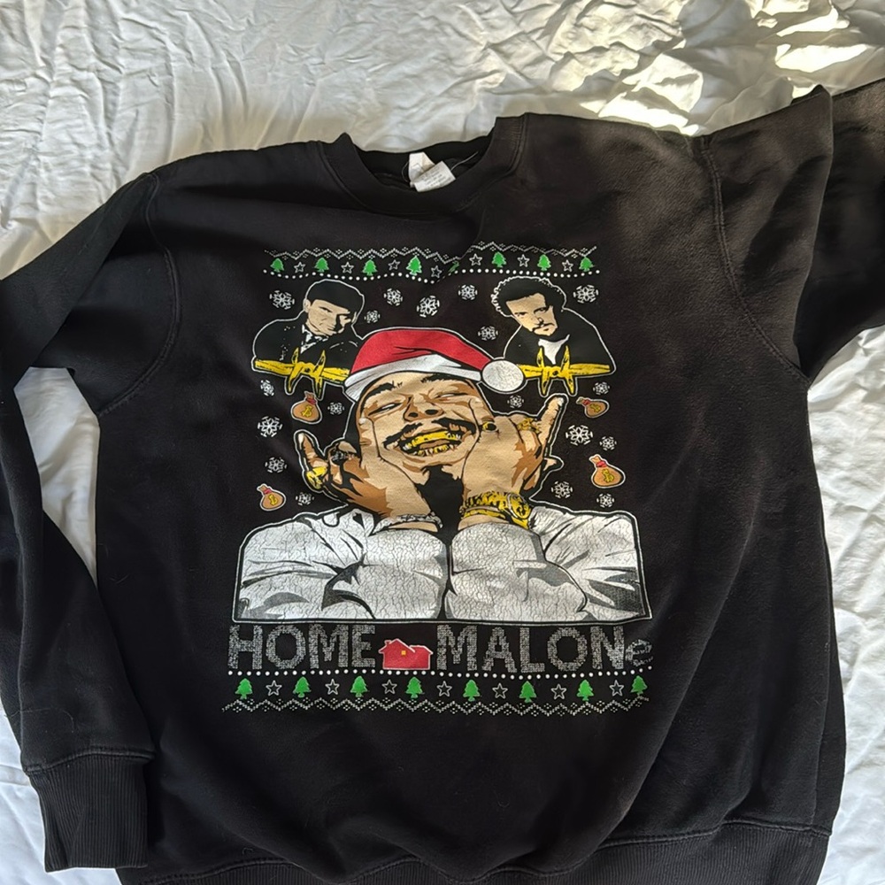 post malone christmas sweater